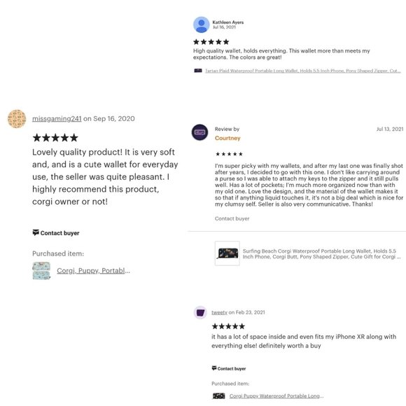 Waterproof Owl Long Wallet Fits Phone & Bills - Picture 10 of 14